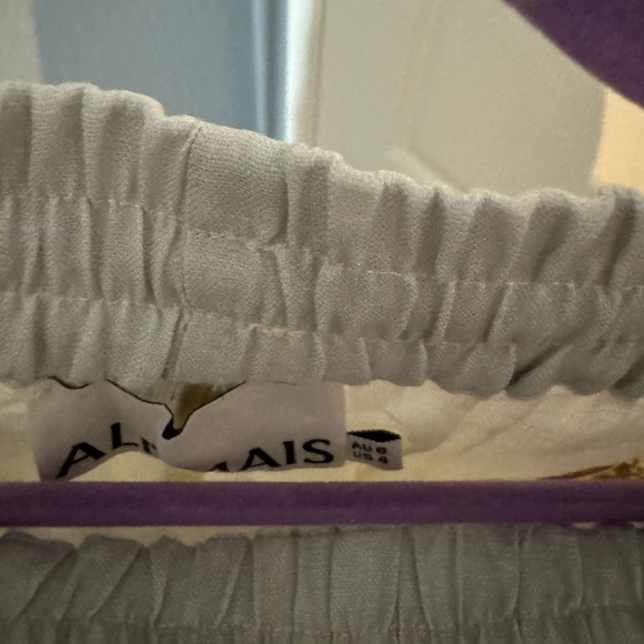 NWOT Alemais Relic pants in Cream US Size 4 - Picture 5 of 5